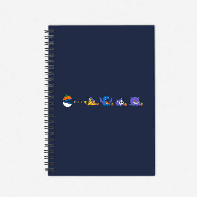 Halloween Pac-Mon Ball-None-Dot Grid-Notebook-krisren28