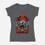 Ancient Spirits-Womens-V-Neck-Tee-Diego Oliver