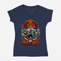 Ancient Spirits-Womens-V-Neck-Tee-Diego Oliver