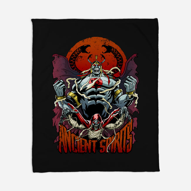 Ancient Spirits-None-Fleece-Blanket-Diego Oliver