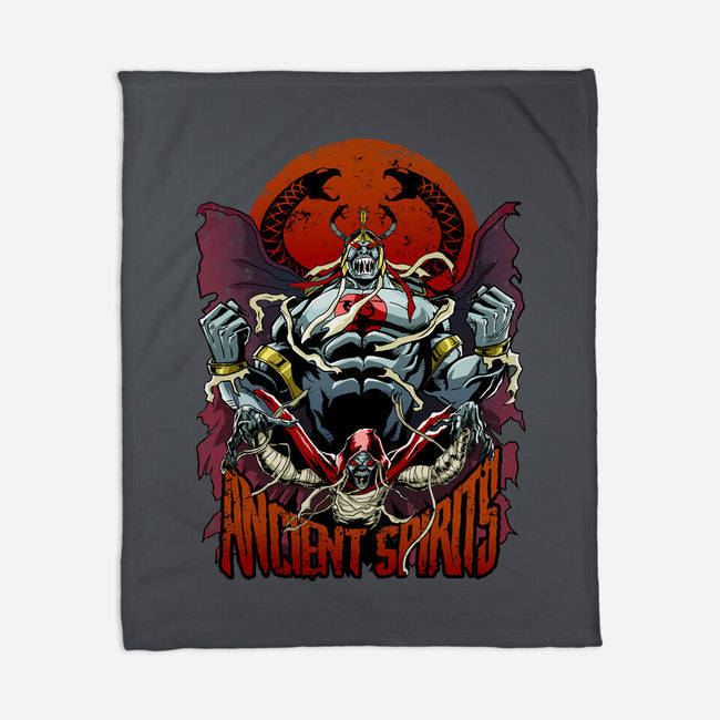 Ancient Spirits-None-Fleece-Blanket-Diego Oliver