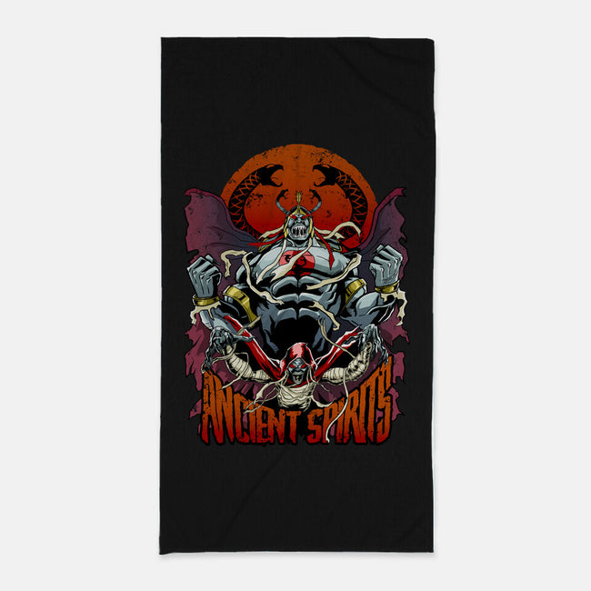 Ancient Spirits-None-Beach-Towel-Diego Oliver