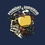 Monday Survivor-Womens-Fitted-Tee-tobefonseca