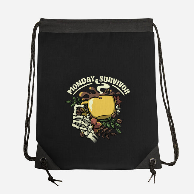 Monday Survivor-None-Drawstring-Bag-tobefonseca