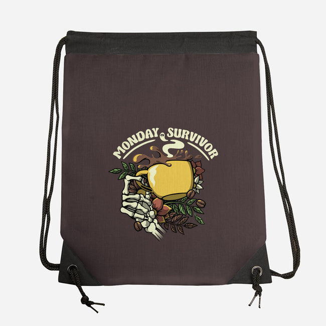 Monday Survivor-None-Drawstring-Bag-tobefonseca