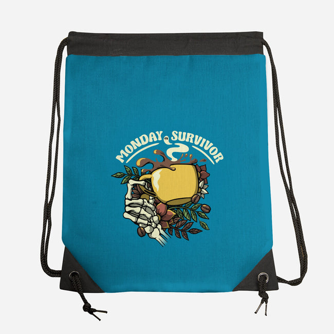 Monday Survivor-None-Drawstring-Bag-tobefonseca