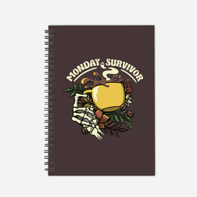 Monday Survivor-None-Dot Grid-Notebook-tobefonseca