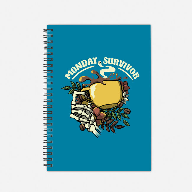 Monday Survivor-None-Dot Grid-Notebook-tobefonseca