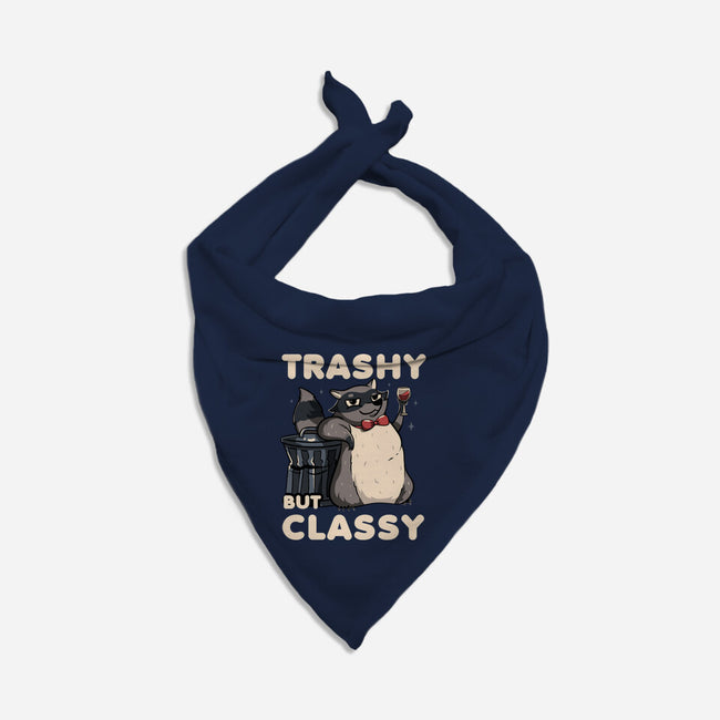 Trashy But Classy-Cat-Bandana-Pet Collar-tobefonseca