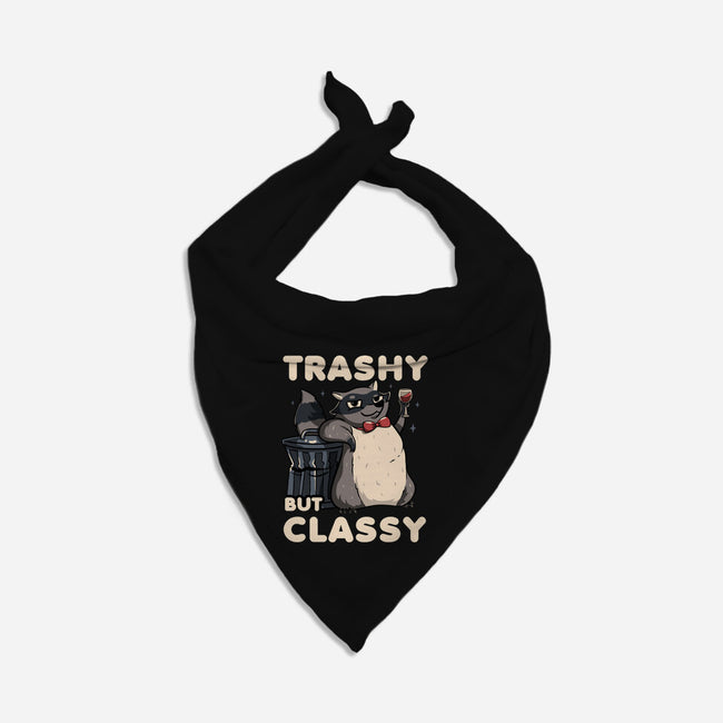 Trashy But Classy-Dog-Bandana-Pet Collar-tobefonseca