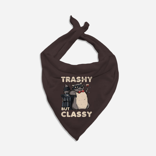 Trashy But Classy-Dog-Bandana-Pet Collar-tobefonseca