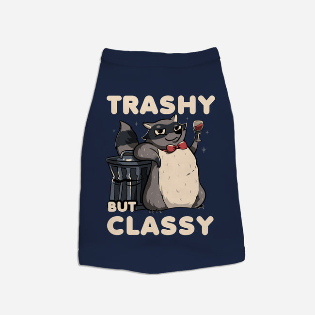 Trashy But Classy-Dog-Basic-Pet Tank-tobefonseca