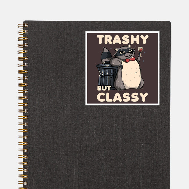 Trashy But Classy-None-Glossy-Sticker-tobefonseca