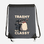 Trashy But Classy-None-Drawstring-Bag-tobefonseca