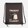 Trashy But Classy-None-Drawstring-Bag-tobefonseca