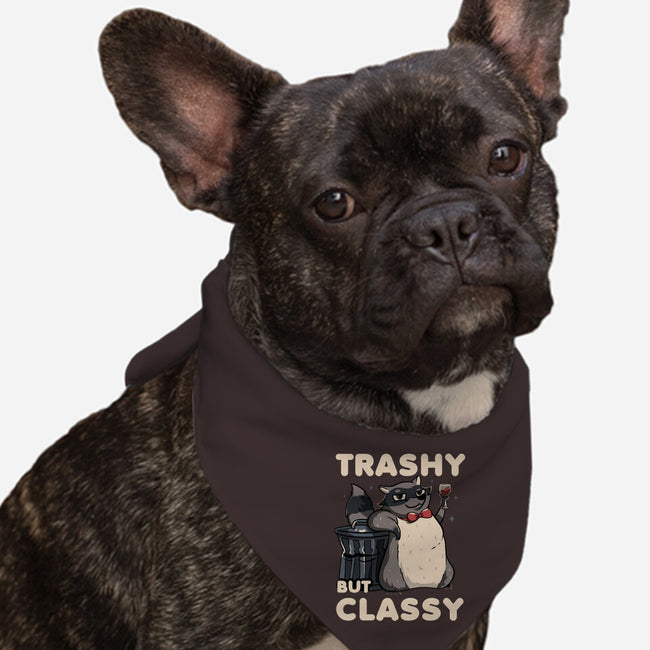 Trashy But Classy-Dog-Bandana-Pet Collar-tobefonseca