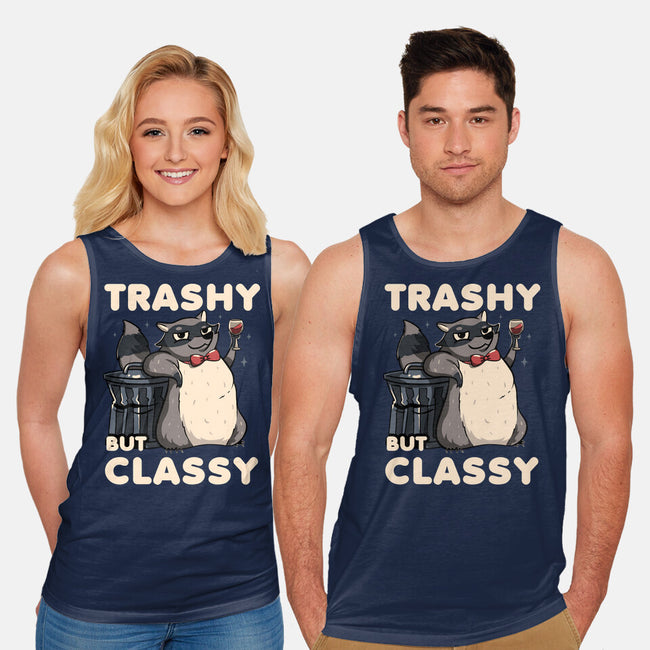 Trashy But Classy-Unisex-Basic-Tank-tobefonseca