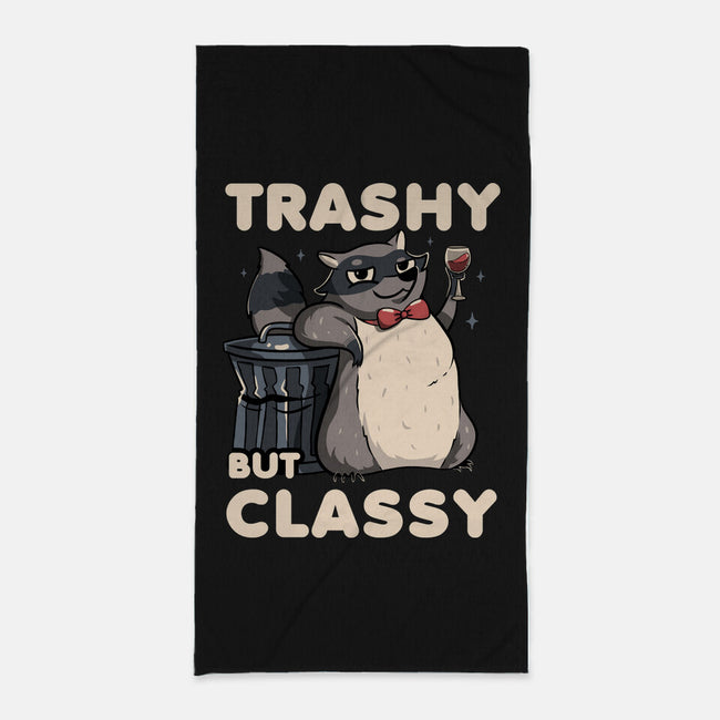 Trashy But Classy-None-Beach-Towel-tobefonseca