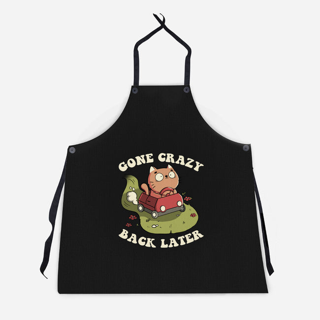 Cute Kitten Gone Crazy-Unisex-Kitchen-Apron-tobefonseca