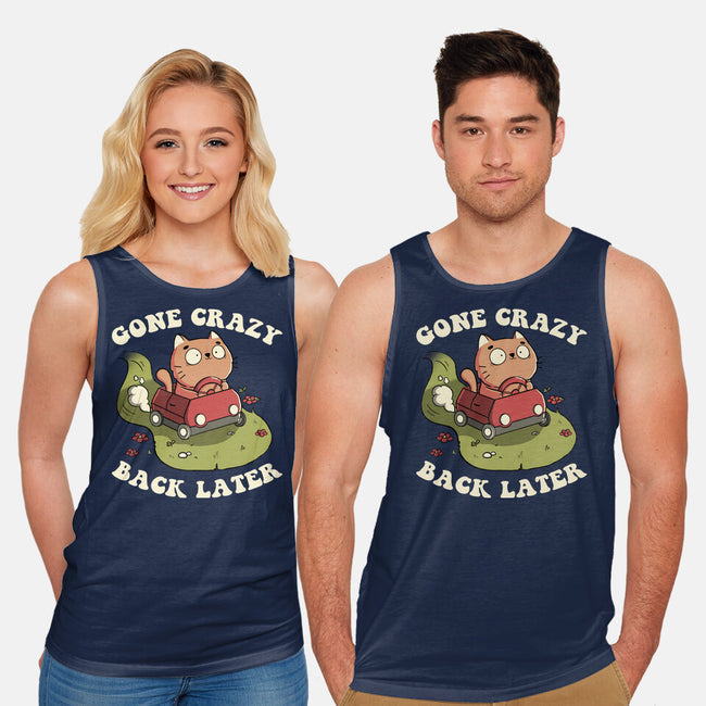 Cute Kitten Gone Crazy-Unisex-Basic-Tank-tobefonseca