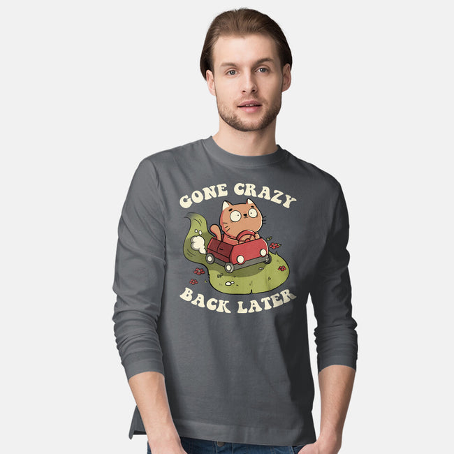 Cute Kitten Gone Crazy-Mens-Long Sleeved-Tee-tobefonseca