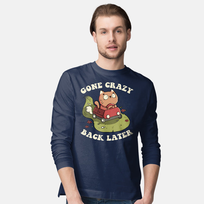 Cute Kitten Gone Crazy-Mens-Long Sleeved-Tee-tobefonseca