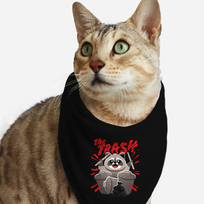 The Trash-Cat-Bandana-Pet Collar-NemiMakeit