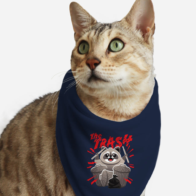 The Trash-Cat-Bandana-Pet Collar-NemiMakeit