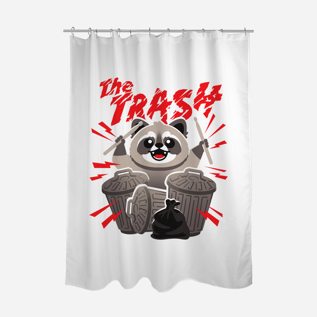 The Trash-None-Polyester-Shower Curtain-NemiMakeit
