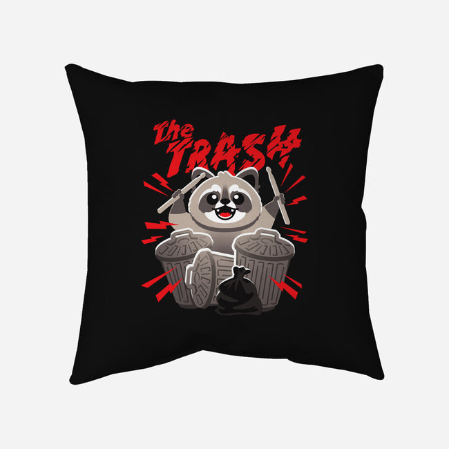 The Trash-None-Non-Removable Cover w Insert-Throw Pillow-NemiMakeit