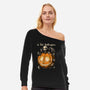 Le Petit Skellington-Womens-Off Shoulder-Sweatshirt-Studio Mootant