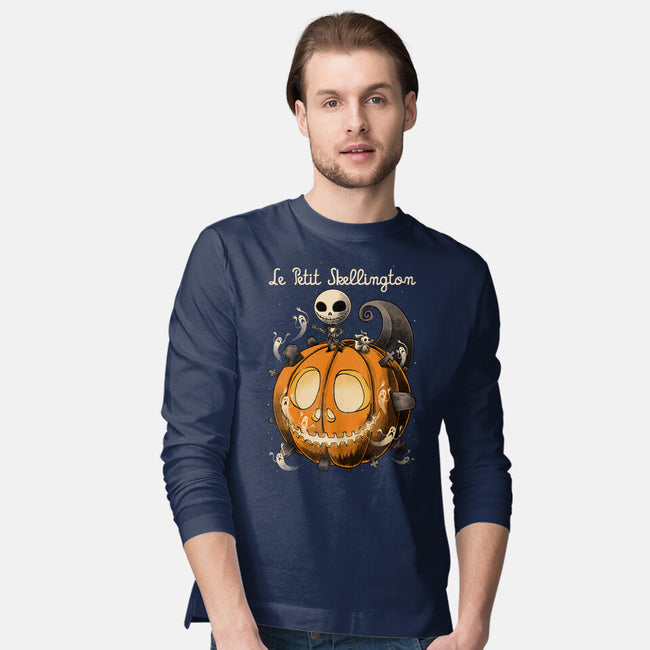 Le Petit Skellington-Mens-Long Sleeved-Tee-Studio Mootant