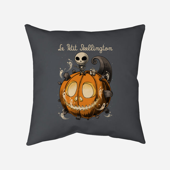 Le Petit Skellington-None-Non-Removable Cover w Insert-Throw Pillow-Studio Mootant