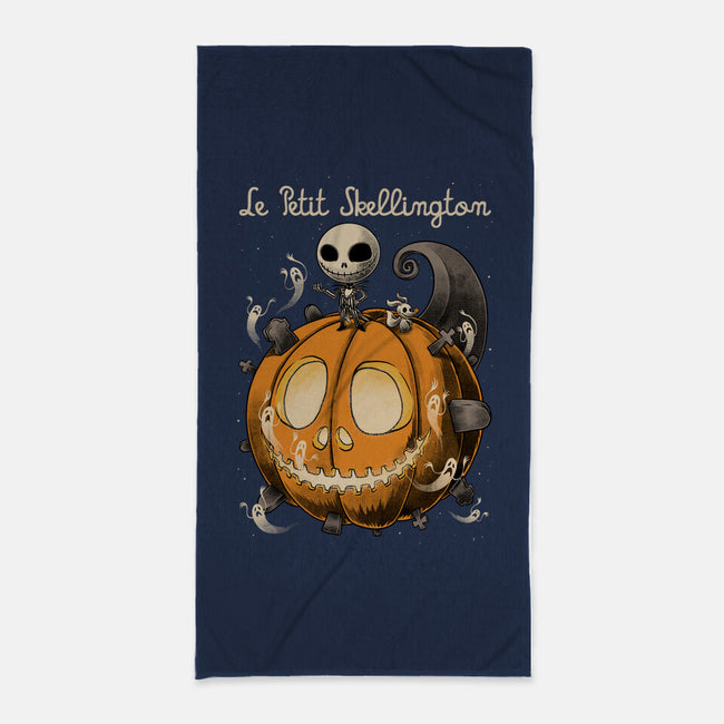 Le Petit Skellington-None-Beach-Towel-Studio Mootant