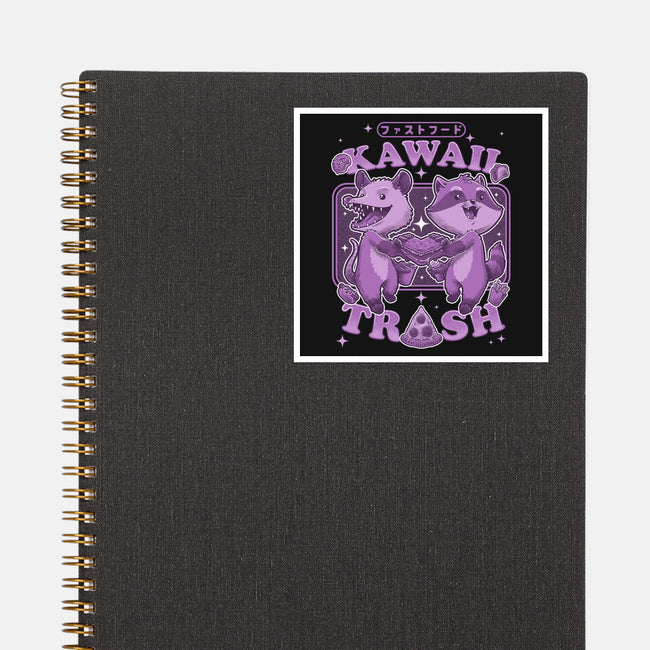 Fastfood Trash Animals-None-Glossy-Sticker-Studio Mootant
