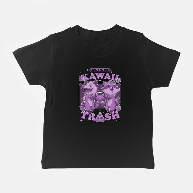 Fastfood Trash Animals-Baby-Basic-Tee-Studio Mootant