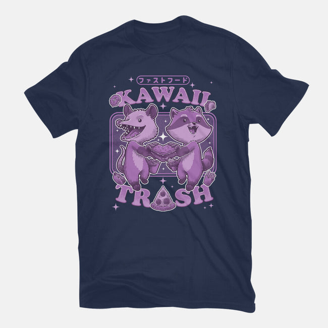 Fastfood Trash Animals-Womens-Fitted-Tee-Studio Mootant