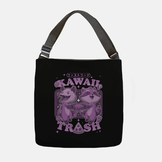 Fastfood Trash Animals-None-Adjustable Tote-Bag-Studio Mootant