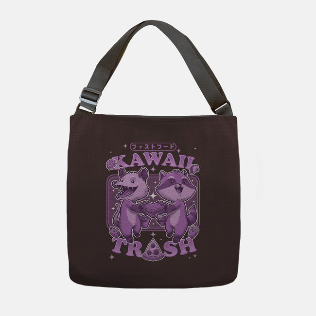 Fastfood Trash Animals-None-Adjustable Tote-Bag-Studio Mootant