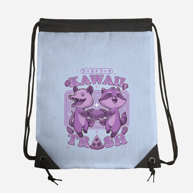 Fastfood Trash Animals-None-Drawstring-Bag-Studio Mootant