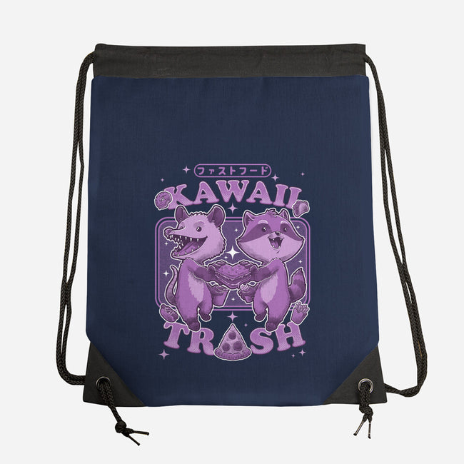 Fastfood Trash Animals-None-Drawstring-Bag-Studio Mootant