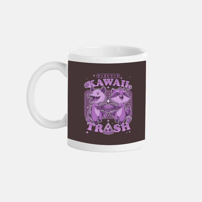 Fastfood Trash Animals-None-Mug-Drinkware-Studio Mootant