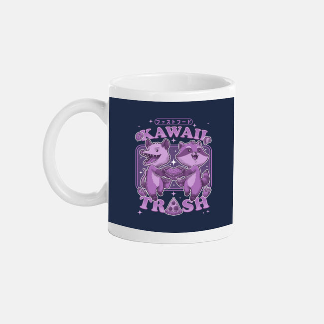 Fastfood Trash Animals-None-Mug-Drinkware-Studio Mootant