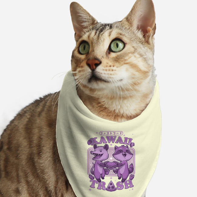 Fastfood Trash Animals-Cat-Bandana-Pet Collar-Studio Mootant