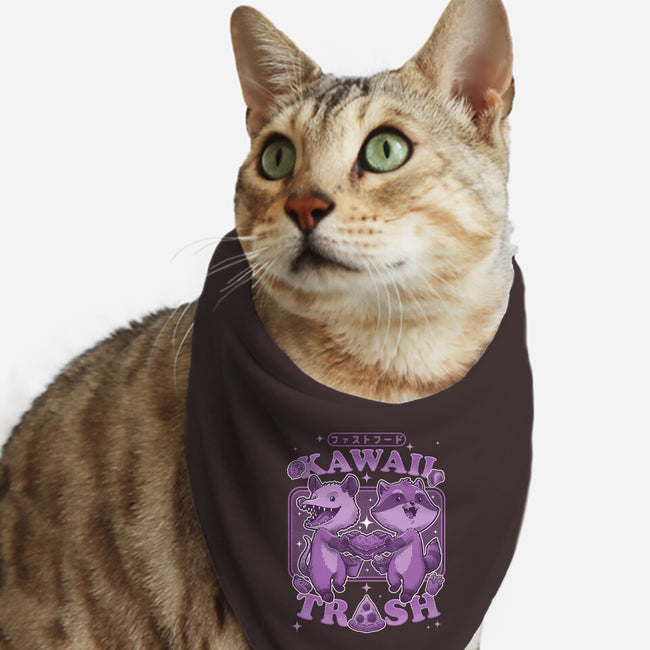 Fastfood Trash Animals-Cat-Bandana-Pet Collar-Studio Mootant