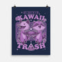 Fastfood Trash Animals-None-Matte-Poster-Studio Mootant