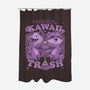 Fastfood Trash Animals-None-Polyester-Shower Curtain-Studio Mootant