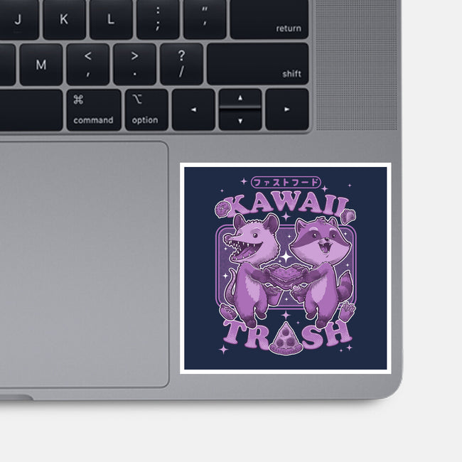 Fastfood Trash Animals-None-Glossy-Sticker-Studio Mootant