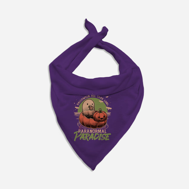 Paranormal Paradise-Cat-Bandana-Pet Collar-Studio Mootant