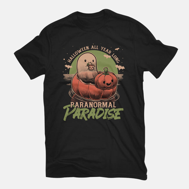 Paranormal Paradise-Womens-Basic-Tee-Studio Mootant